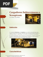 Cargadores Subterráneos o Scooptram