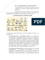 Manipulación y Almacenamiento de Mercaderías