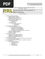 Evaluación Funcional y Estructural