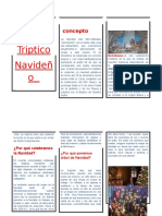 Triptico de La Navidad