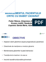 Raluca Fodor Managementul Pacientului Critic Cu Diabet Zaharat