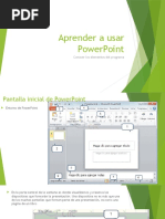 Aprender A Usar PowerPoint