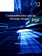 Commoditization and The Strategic Response