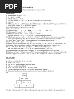 2001 Notes On Memorandum: GRADE 4