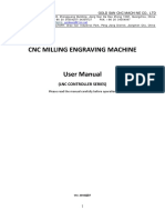 CNC Milling Engraving Machine User Manual (LNC Controller)