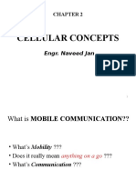 Cellular Concepts: Engr. Naveed Jan