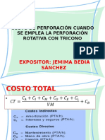 Costo de Perforación en Perforación Rotativa Con Tricono