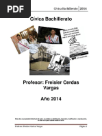 Folleto de Civica