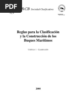 RCB Reglas para Clasif y Constr Buq - Cap1 Clasificac - v2008