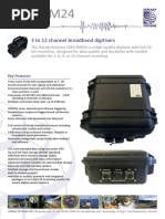 CMG-DM24: 3 To 12 Channel Broadband Digitisers