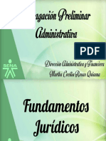 Indagación Preliminar Administrativa