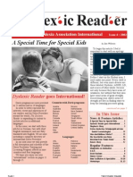 The Dyslexic Reader 2002 - Issue 29