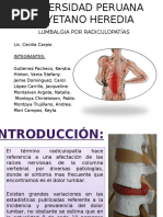 Lumbalgia Por Radiculopatia Powerpoint