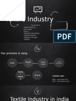 Economic Policies in Indian Textile Industry