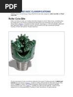 Bit Types and Iadc Classifications