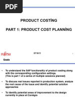 Beginners Manual For Product Costing in Sap Part1