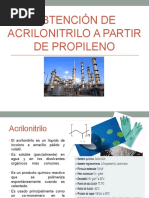 Acrilonitrilo Procesos