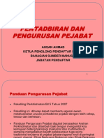 Pentadbiran Dan Pengurusan Pejabat