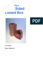 Three Sided Lidded Box: Woodturning A