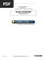 WUSB300 M User Manual
