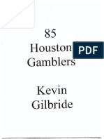 1985 Houston Gamblers Offense by Coach Gilbride