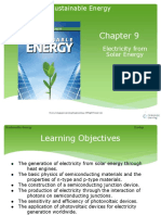 Sustainable Energy: Electricity From Solar Energy