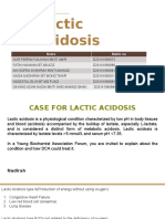 Lactic Acidosis Elya