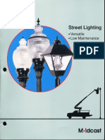 Moldcast Street Lighting Products Brochure 1998