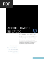 Adobe o Barro en Crudo