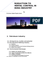 Introduction To Inviromental Control in Refining Industry