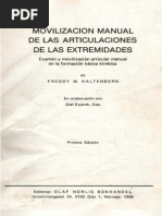 Fisioterapia Manual, Extremidades - 10ma Ed, Por Kaltenborn