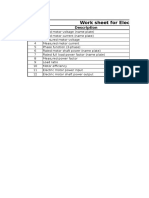 Energy Audit for Electric Motor