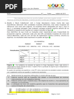 Teste Prático Biologia 11º