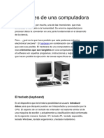 Las Partes de Una Computadora