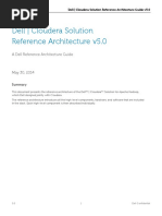 Dell Cloudera Solution For Apache Hadoop Reference Architecture 5.0