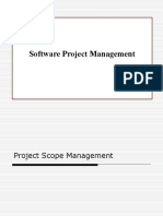 Project Scope Management