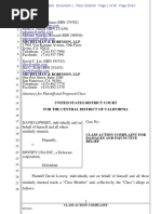 Lowery V Spotify Class Action Complaint