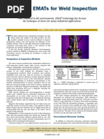 Ultrasonic Emats For Weld Inspection