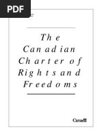 Canadian Charter of Rights and Freedoms