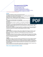 Contador de Frecuencia de 2.5 GHZ