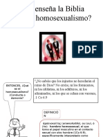 Qué Enseña La Biblia Sobre El Homosexualismo