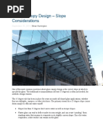 Glas Canopy Roof Design