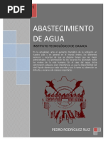 Abastecimiento de Agua