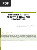 2 Hypothesis Testing