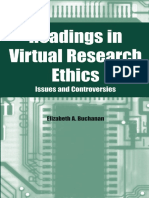 Readings in Virtual Research Ethics