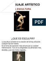 El Lenguaje Artistico La Escultura