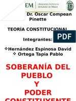 Exposición - Soberanía y Poder Constituyente