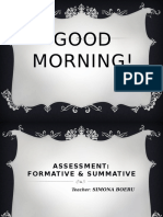 Formative Vs Summative Assessment