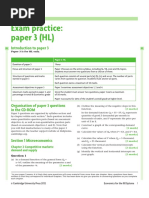 Tragakes Exam Practise Questions HL Paper 3