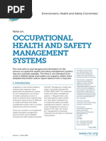 Occupational Health and Safety Management Systems Tcm18 240421